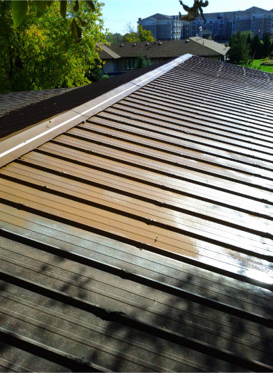 Sprayed Metal Roof - Ingleside IL