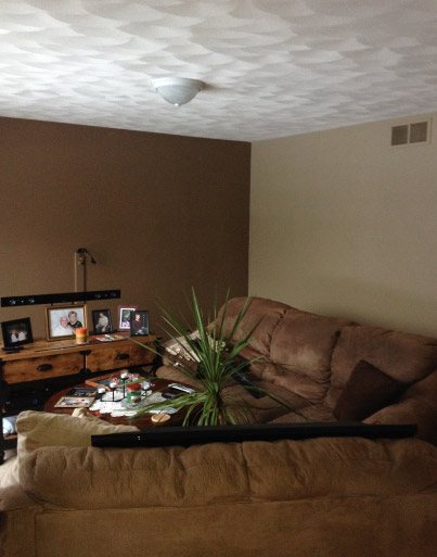 Custom Living Room Colors Accent Wall - Machesney Park IL